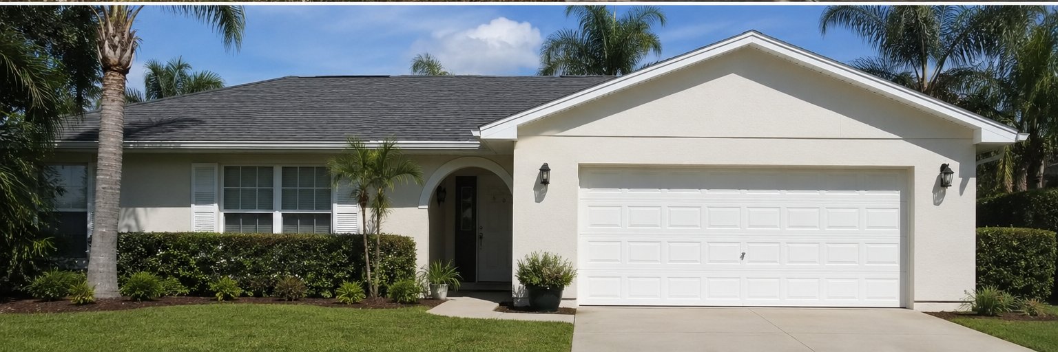 House exterior after soft wash — algae and mildew removed, brightened finish